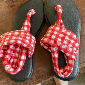 Sanuk Sling Sandals women’s size 8